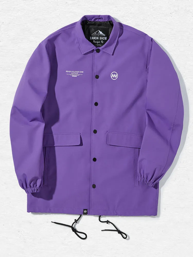 Women's Nandn Basic Style Coach Jacket