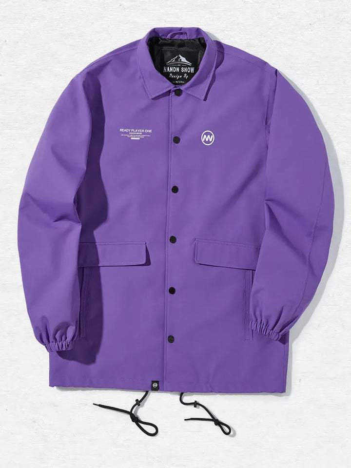 Women's Nandn Basic Style Coach Jacket