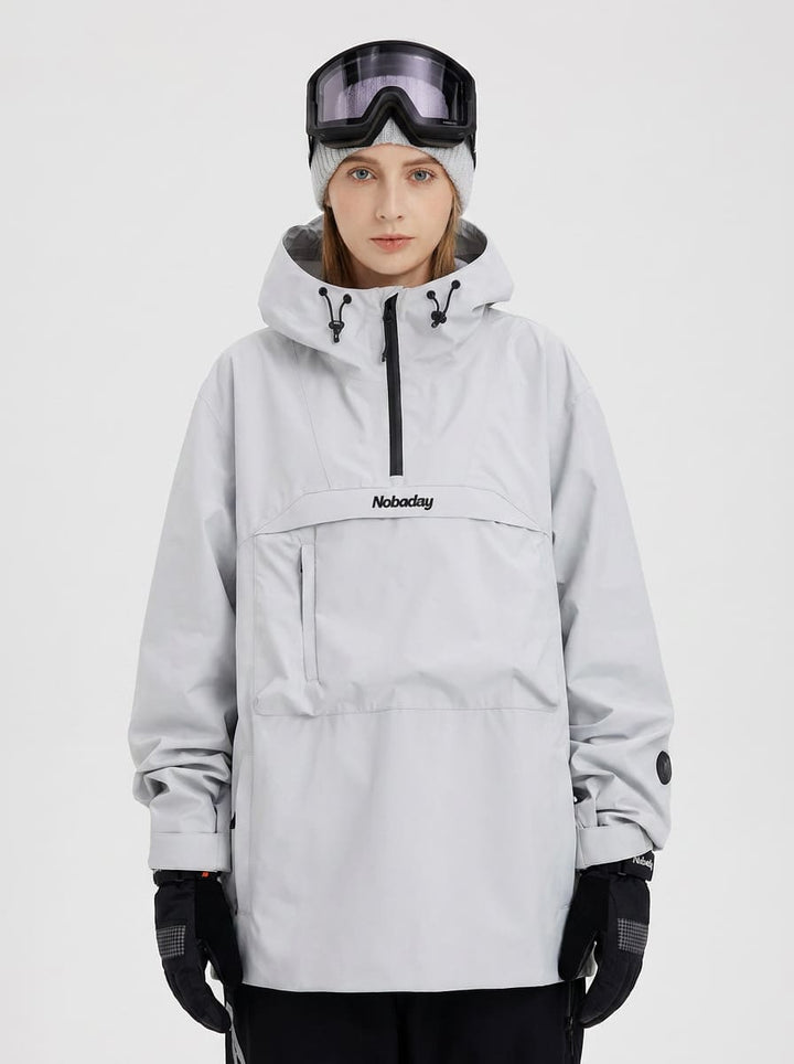 Women's Nobaday Dawn Large Pocket Windbreaker Anorak Snowboard Jacket