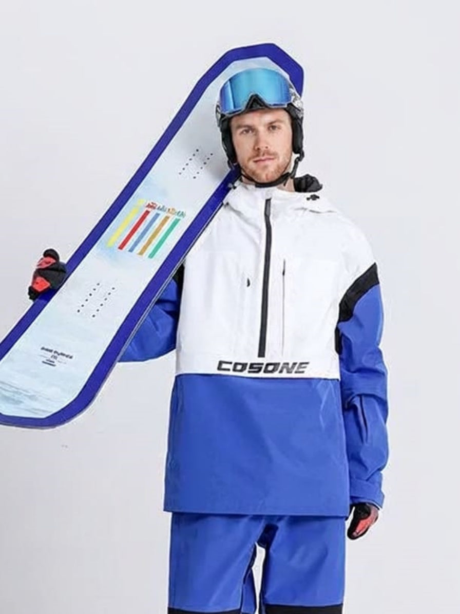 Men's Cosone Powdreamer Colorblock Anorak Snow Jacket