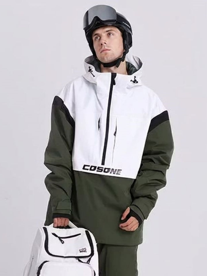 Men's Cosone Powdreamer Colorblock Anorak Snow Jacket