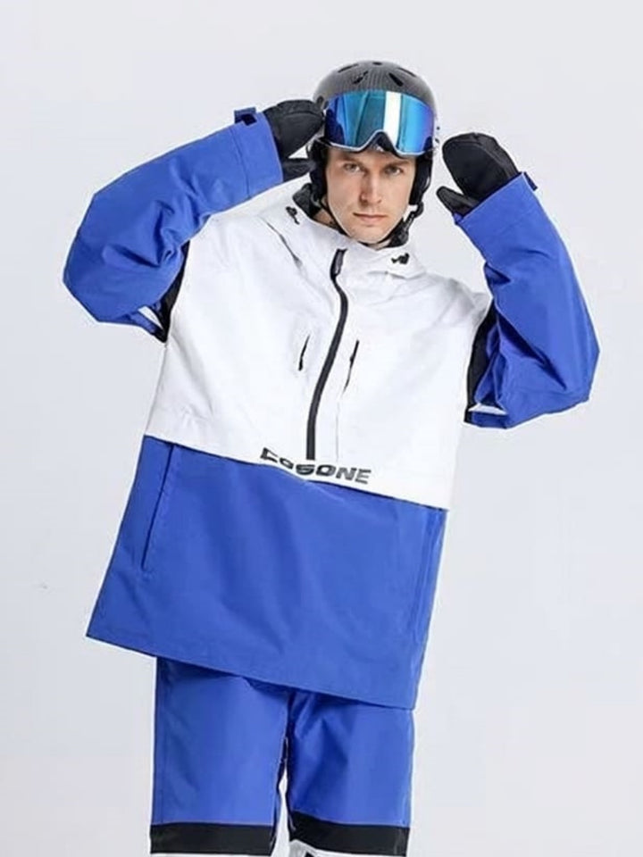 Men's Cosone Powdreamer Colorblock Anorak Snow Jacket