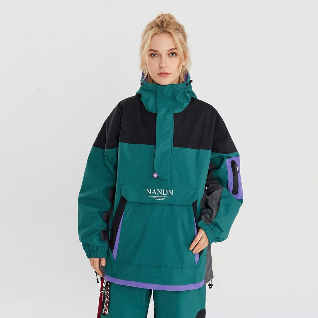 Men's Nandn Mountain Love Top Fashion Anorak Jacket