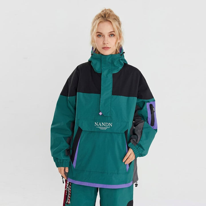 Men's Nandn Mountain Love Top Fashion Anorak Jacket