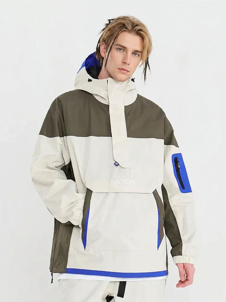 Men's Nandn Mountain Love Top Fashion Anorak Jacket