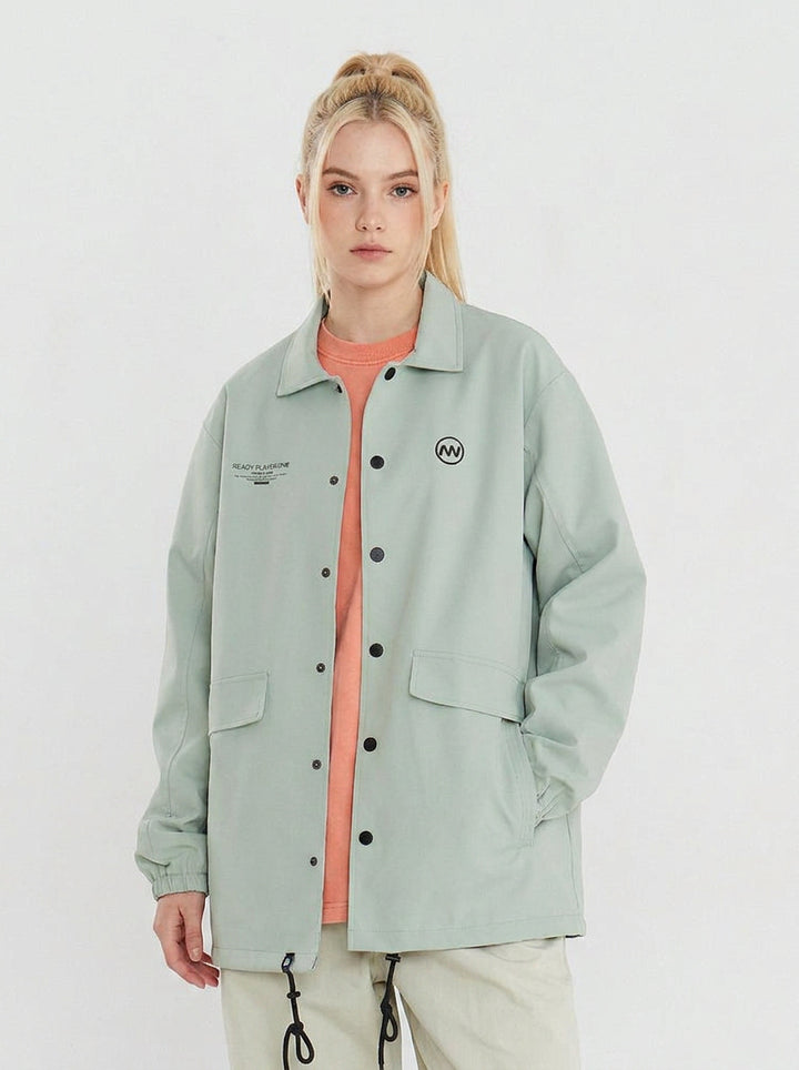 Women's Nandn Basic Style Coach Jacket