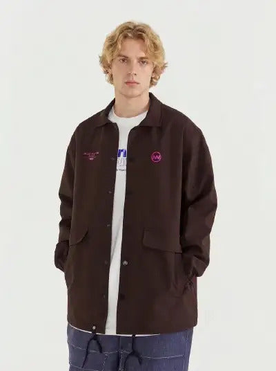 Women's Nandn Basic Style Coach Jacket