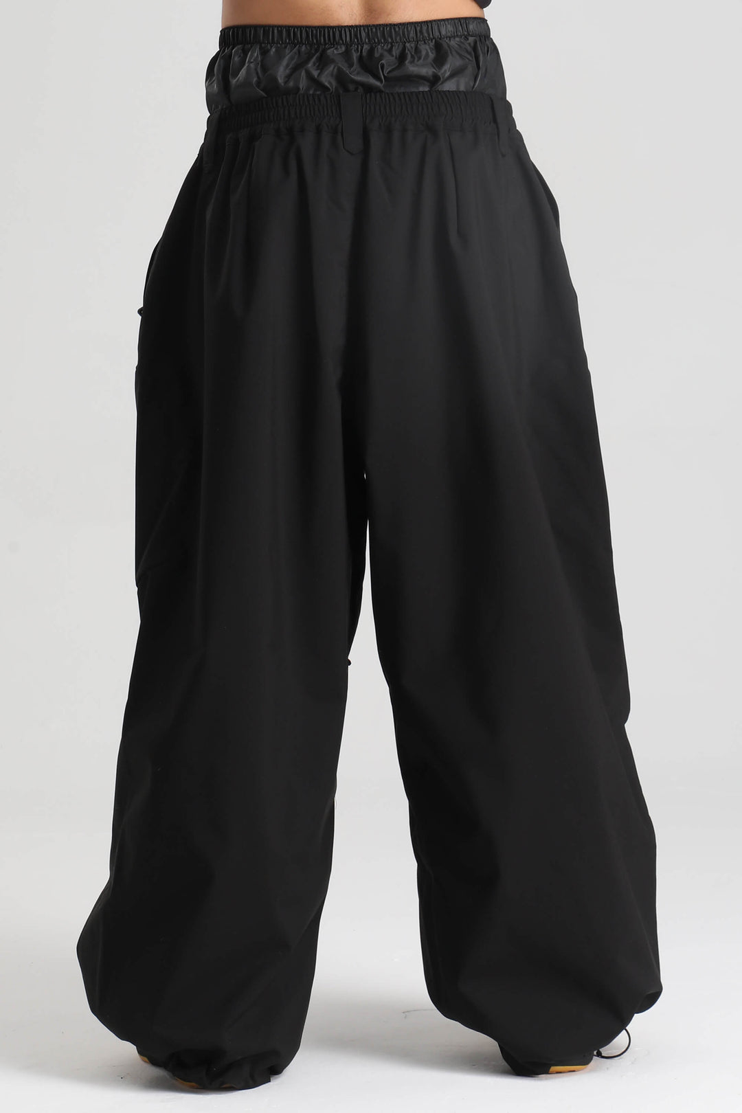 Men's Khaki Lightweight Breathable Baggy Snow Pants