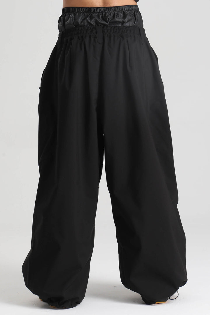 Men's Khaki Lightweight Breathable Baggy Snow Pants