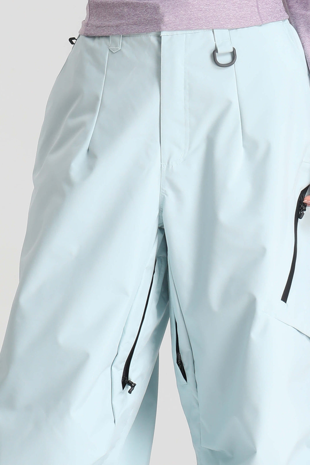 Women's Lightweight Breathable Waterproof Insulated Baggy Snow Pants